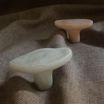 European art style decorative wall hanging model room simple goose warm stone style nails wall resin coat and hat hooks