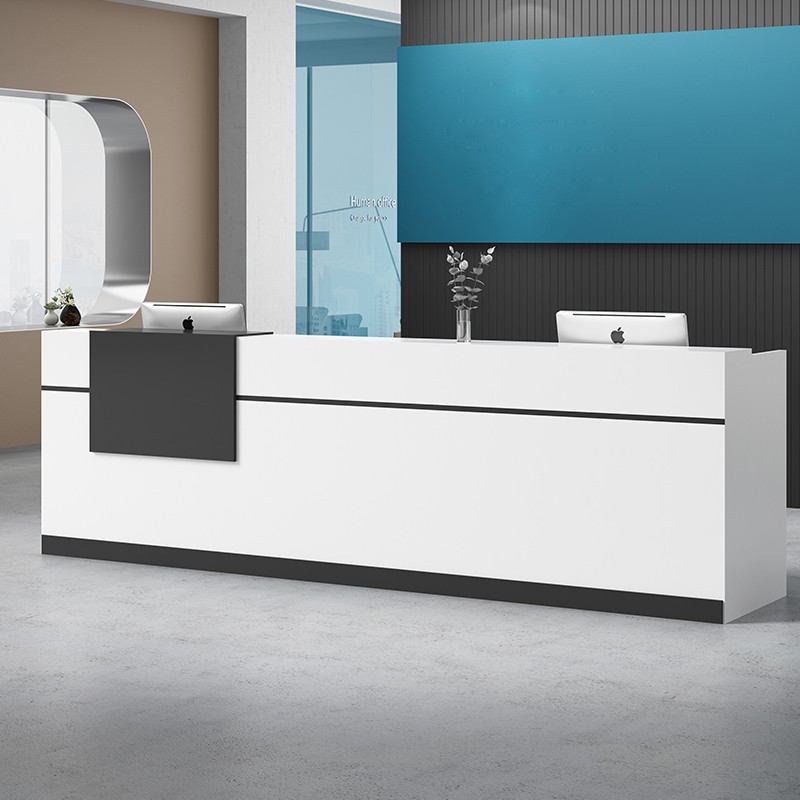 Fashion front desk simple modern company consultation desk bar reception desk beauty salon clothing store hotel cashier counter