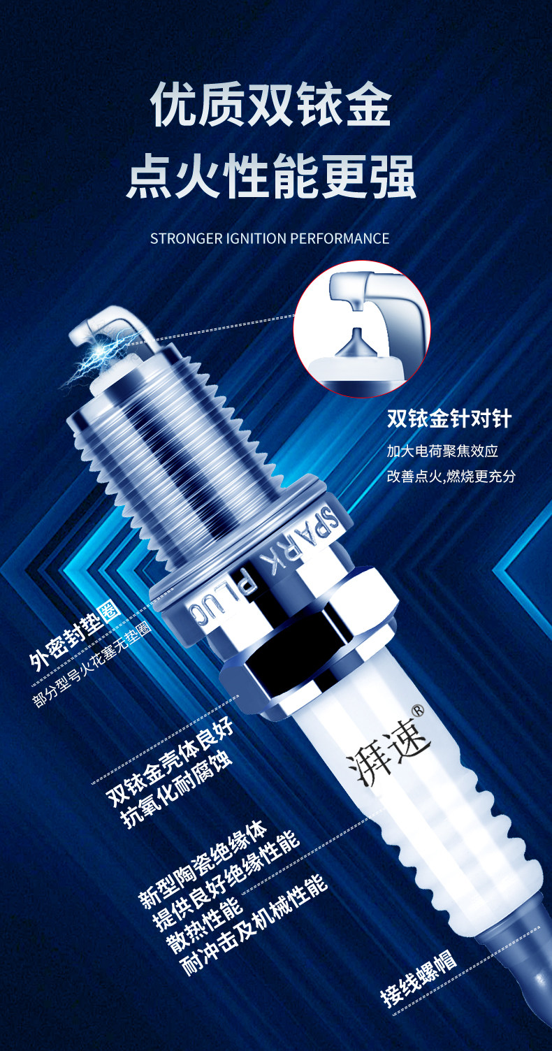 Adapted to Volkswagen Lavida spark plug original genuine double Iridium gold Lavida plus special original new and old ea211