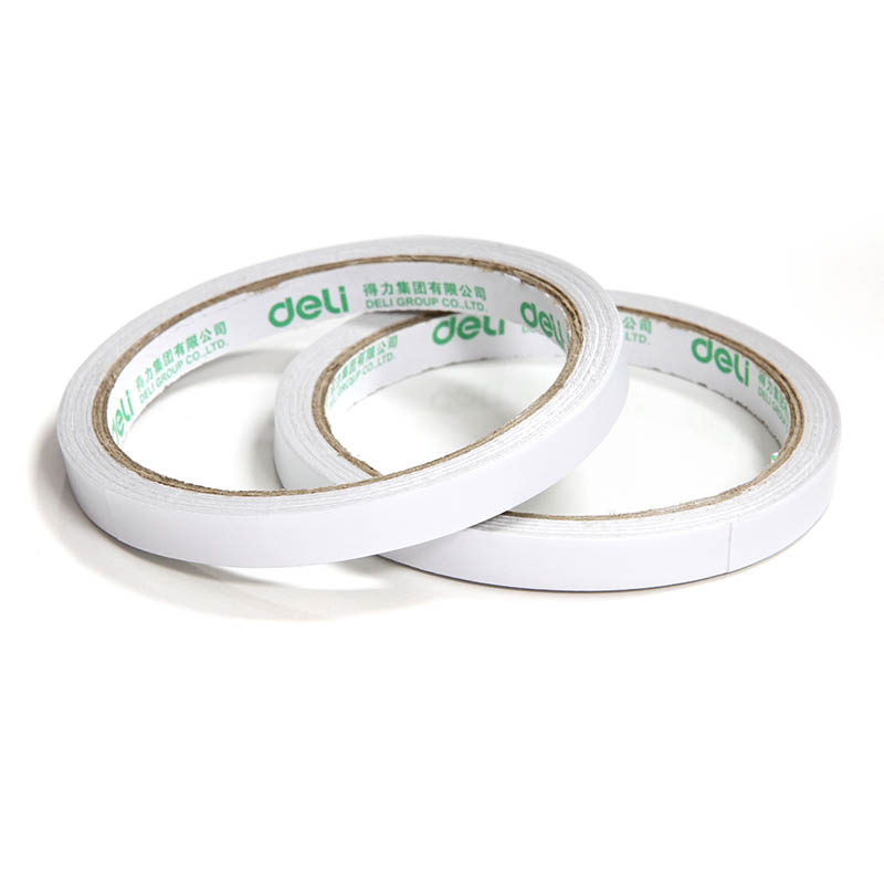 Powerful double-sided adhesive double-sided glue cotton paper glue back width 0 9cm*10y tape 32 rolls of double-sided adhesive