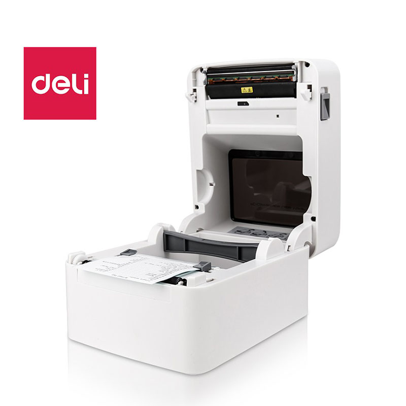 Powerful DL-740C thermal label printer electronic surface single express single printing thermal self-adhesive barcode printer wired printing QR code printer portable carbon-free stickers