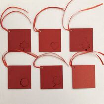 Wish Jam Pendant Card Tree Heart-shaped Aspiration Hanging Flower Bouquet Card Paper Handwritten Wishing Blessing and Blessing Pendant with Blessing Pendant