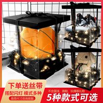 Gift Box Advanced Sensation Niche Transparent Dress Basket Sneakers Delicate large gift wrapping box Valentines Day delivery boyfriend