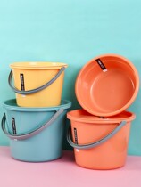 College student male and female dormitory washbasin plastic laundry bucket suit with cover start high school students start groceries