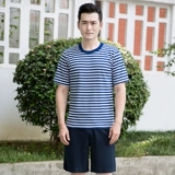 Комплект для тренировок, летняя дышащая быстросохнущая футболка, короткий рукав, круглый воротник