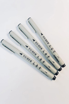 Designer black outline pen for art students