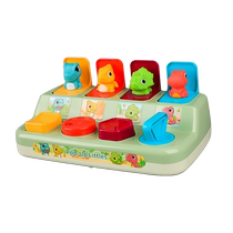 Peek-a-boo cause and effect pop-up 1-year-old toy 2 baby switch surprise box playing early education educational baby