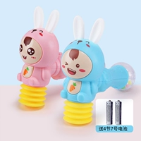 Розовые синие легкие музыкальные барабаны, можно грызть