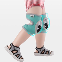 Japanese baby knee pads crawling summer baby toddler anti-fall knee artifact protective gear anti-slip and anti-collision elbow pads