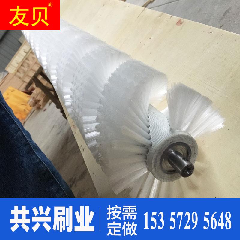 Manufacturers customize nylon brush roller brush cleaning machine brush roller dust cleaning brush spiral brush brush