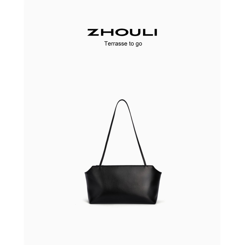 【Tr-Terrasse To-Go】Italian Gr Original Sheepskin Full Leather Handbag for Women, Can Be Carried under the Arm