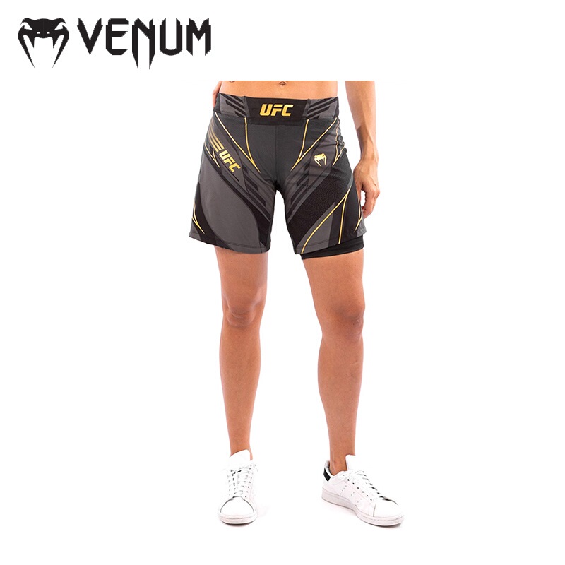 Venum Ufc Collaboration Women's Mma Shorts Boxing Shorts Combat Training Fitness Shorts Running Shorts