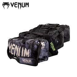Venum Venom Cylindrical Bag Sports Bag Fitness Training Bag Men's Crossbody Shoulder Bag Men's and Women's Fitness Travel Bag