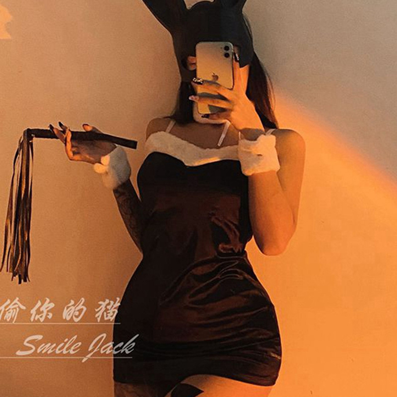 Steal Your Cat: Wild Bunny Girl Sexy Bunny Girl Cos Temptation Emotional Fun Lingerie Emotional Clothing Set