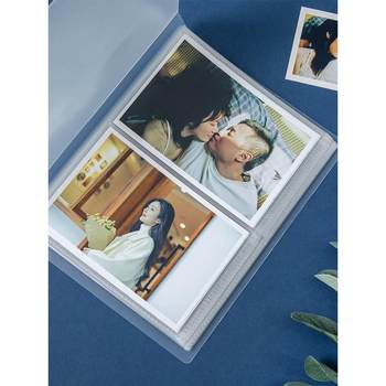 5-inch 6-inch 7-inch transparent insert album book five-inch photo album postcard storage book memorial book