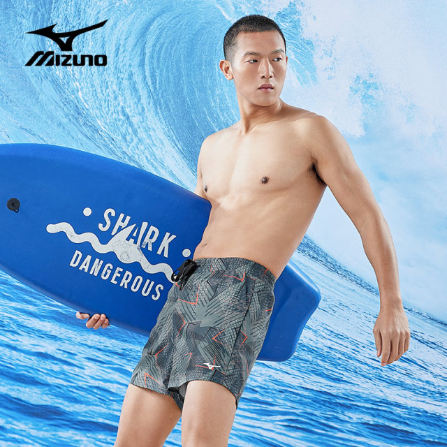 Mizuno Beach Pants ຜູ້ຊາຍ Summer ແຫ້ງໄວ Breathable Lined Shorts ພັກຜ່ອນຫາດຊາຍ Surf Swimming Pants