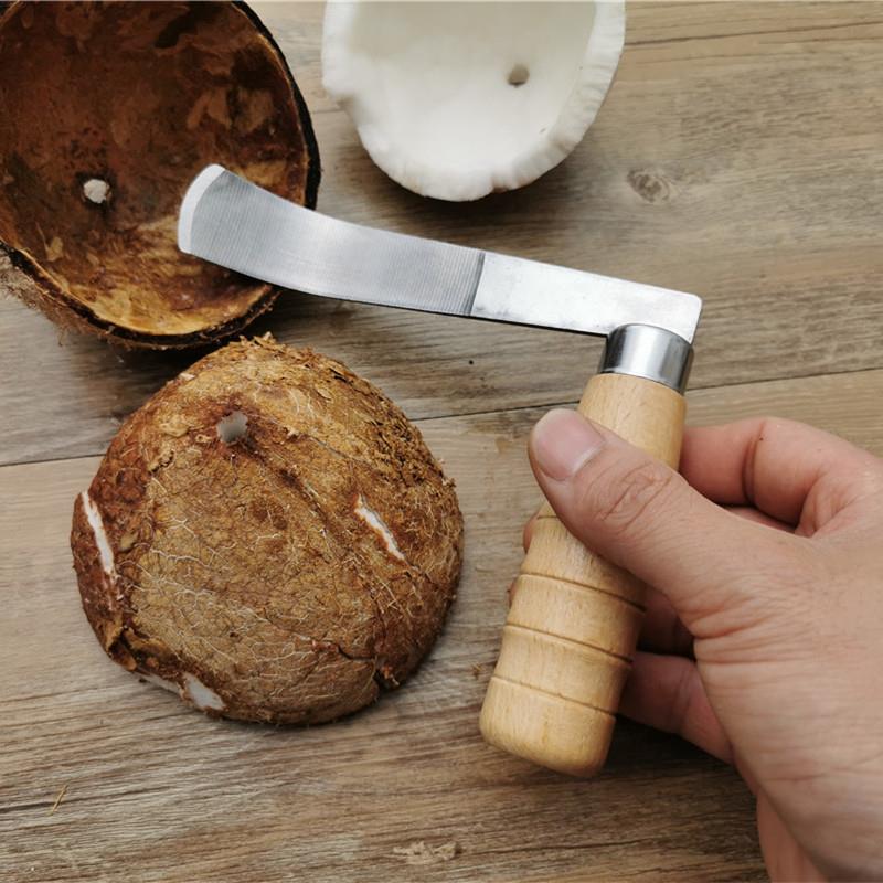 304 Stainless Steel Dug Coconut Meat God Opener Coconut Egg Tool for Meat Cutter Peeling of Coconut Special Knife-Taobao