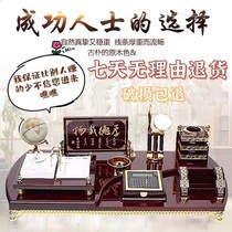 Calendar set-up table 2021 ox calendar office desk decorations desk ornaments business storage Pen Holder