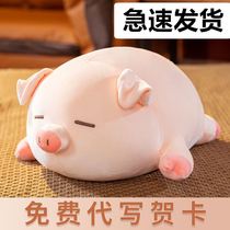 Pig doll cute plush toy Piggy doll accompany sleeping pillow bed super soft woman birthday gift