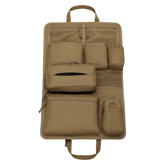 新款尼龙汽车椅背收纳袋车载座椅后背挂袋越野车内置储物袋拓展袋