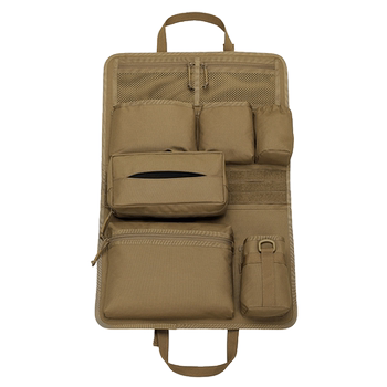 New nylon car seat back storage bag car seat back hanging bag off-road vehicle built-in storage bag expansion bag