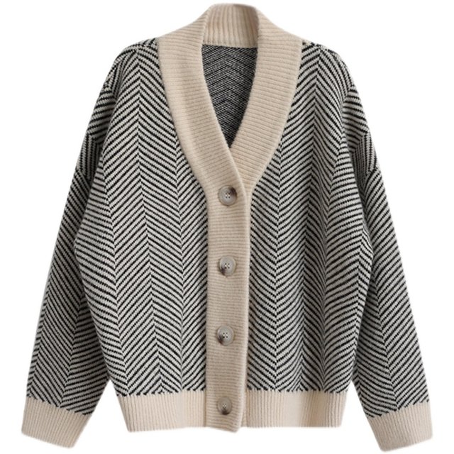 Xiaoxiangfeng Sweater Jacket Cardigan ແມ່ຍິງ 2023 ພາກຮຽນ spring ແລະດູໃບໄມ້ລົ່ນແບບໃຫມ່ Sweater Outerwear ສູງທີ່ສຸດອອກແບບແມ່ຍິງ niche