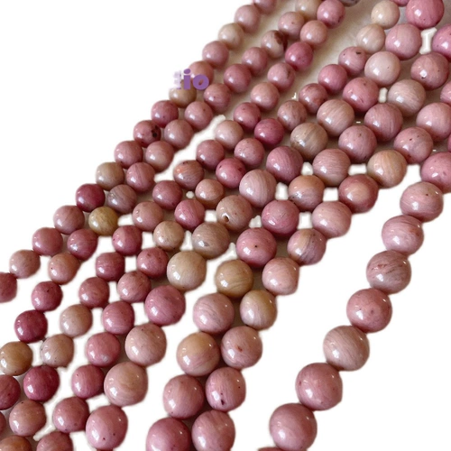 Хлопок [Ebony Rose] Красный рисунок натуральный камень круглый бисера из бисера из бисера, сделанные из бисера, сделанные из бисера,