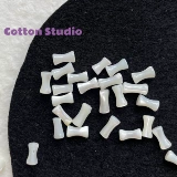 Хлопок [бамбук] натуральная пресноводная раковина белая бабочка раковина подкова