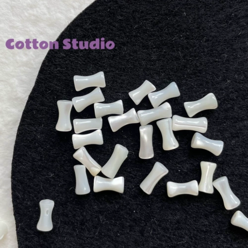 Хлопок [бамбук] натуральная пресноводная раковина белая бабочка раковина подкова