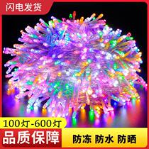 LED Solar Outdoor Waterproof Lantern Tree Light Hanging Lights Flashing Lights Festival Decoration New Years Day Wedding Spring Festival Outdoor Lights