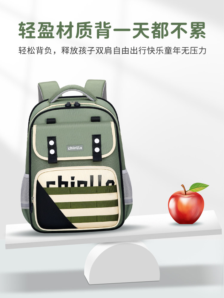 2025 New Schoolbags for Boys and Girls in Grades One to Six, Soft and Lightweight
