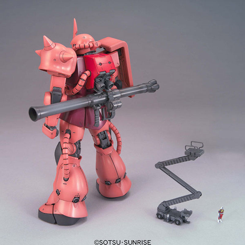 万代拼装模型高达MG 1/100 红彗星夏亚专用红渣古 VER.2.0红扎古!为爱发电就这波_高达模型专区_淘宝游戏网