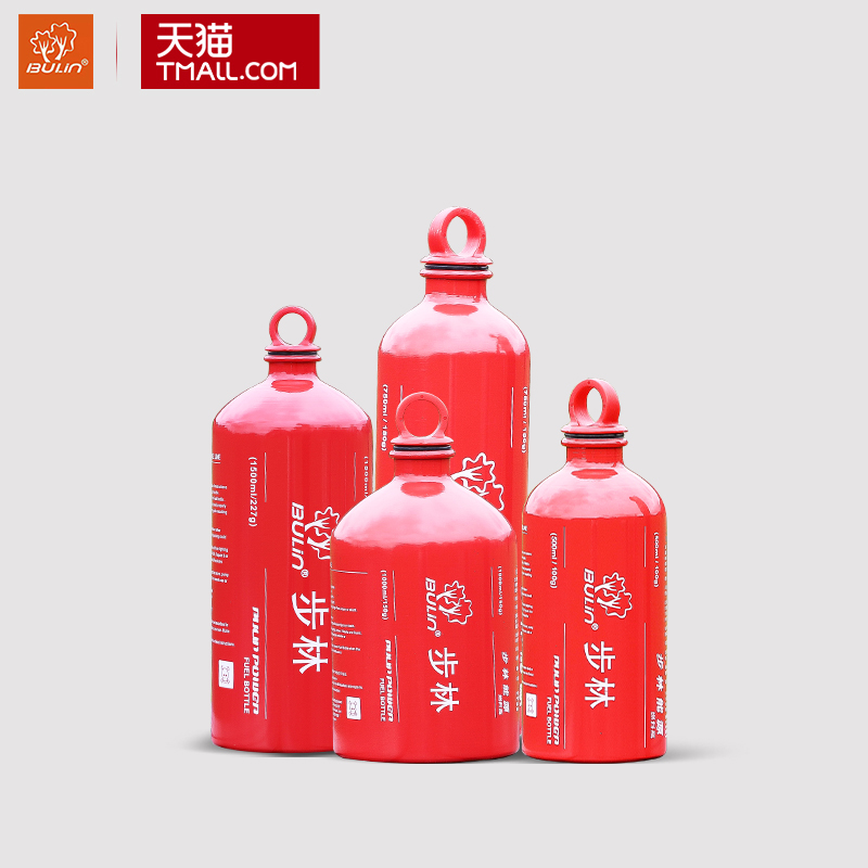 Bulin outdoor small gasoline bottle spare portable locomotive explosion-proof 1500ML aluminum alloy storage fuel bottle