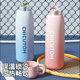 Moc Kidsren's Thermos Cup for Girls 2025 New Stainless Steel Water Cup for Primary School Students Special Straw Cup for School Use Ceramic