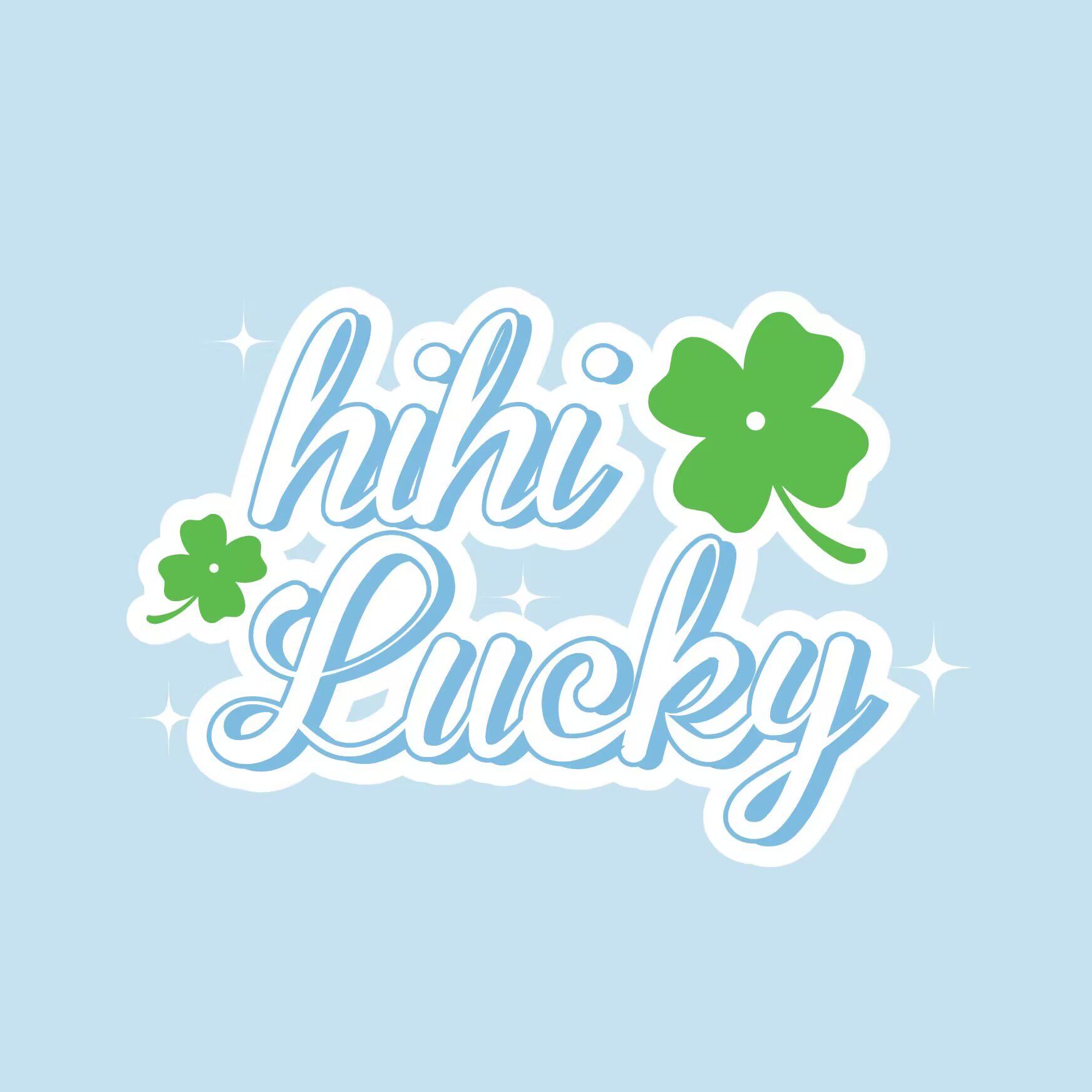 hihiLucky原创的LOGO