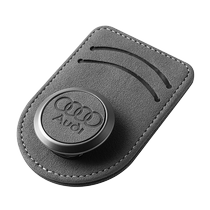 High-grade suede car glasses clip car sun visor sunglasses clip car eye holder multifunctional card storage