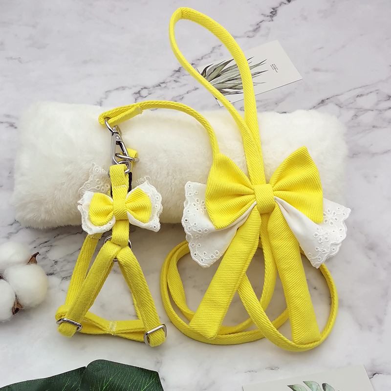 Anti-escape dog traction rope chest holding baby bag small dog vest style out for walking dog ropes Teddy teddy Bears adjustable