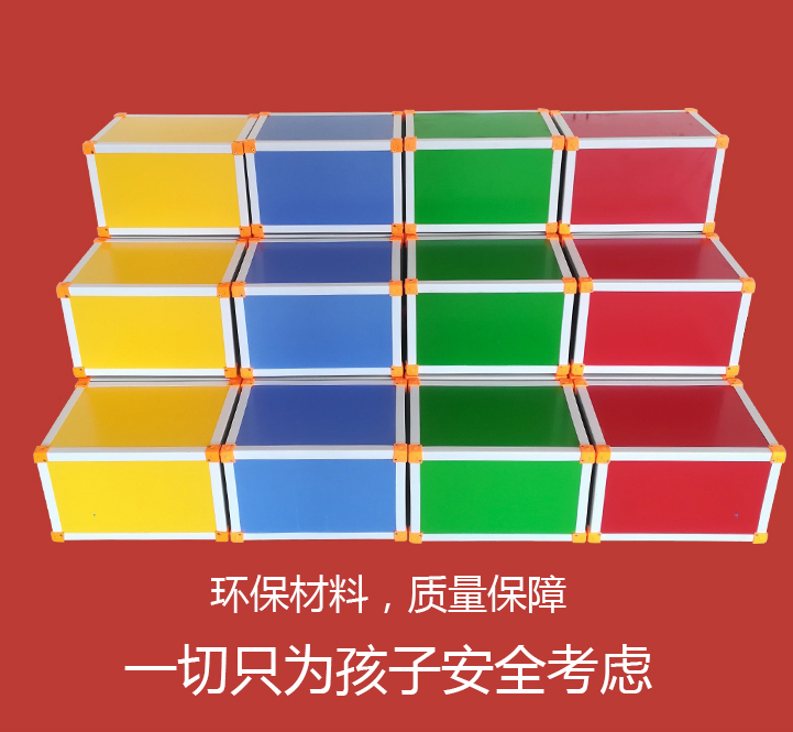 Versatile music stool classroom special stage stool Stool Hexahedron Stool student Ladder Mouth only Wooden Stool Choral Stool