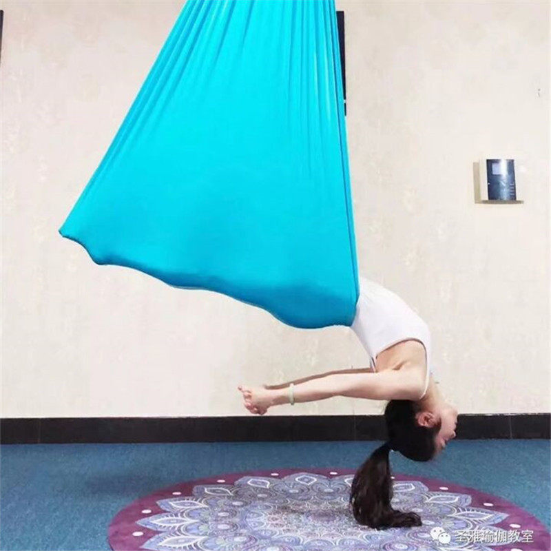 Аксессуары для йоги 加厚布2.8x5米反重力空中瑜伽吊床yoga swing弹力吊床aerial yoga OTHER