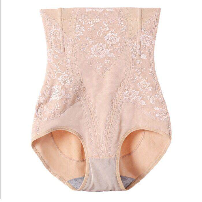 New cotton high waist belly belly and fat MM200 pounds wearable after birth by lady with large yards of fat belly