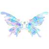 Children's Electric Light-Up Butterfly Wings Back Decoration Fluorescent Toy for Girls 2025 New Model Girls' Birthday Gift Fairy