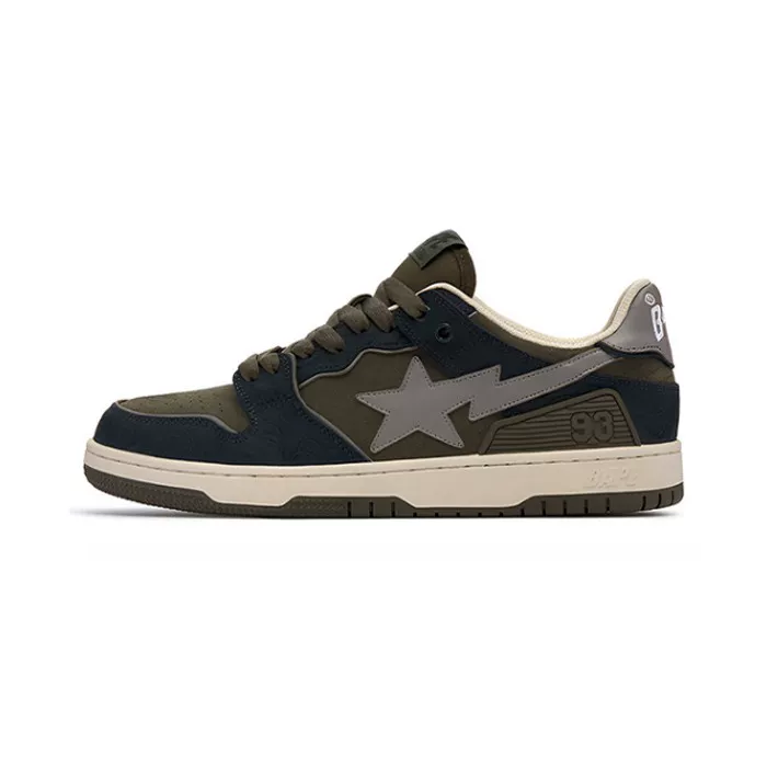 Покупка в Японии Bape STA SK8 Ape Human head star обувь dunk контрастный отдых ретро низкий стиль