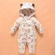 Bobby pig baby down jacket newborn children's climbing clothing female winter going out male light and thin one-year-old baby jumpsuit duck down