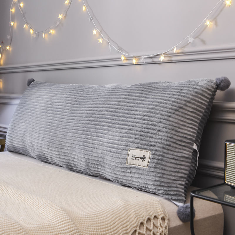 Nordic Crown Bed Pillow Net Red Bedside Soft Cushion Double Removable Washable Pillow Princess Waist Backrest