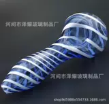 Полосатые стеклянные ремесленные аксессуары