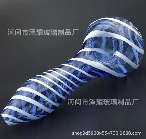 Полосатые стеклянные ремесленные аксессуары