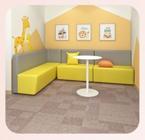 Customized Parents Waiting Rest Area Sofa Early Parenting Childrens Activity Room Card for Children Training Institution