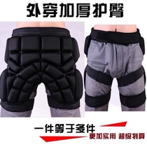 Roller skating hip pads thickened butt pads childrens skating skateboarding roller skating anti-fall pants adult outer wear protection