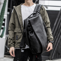 2022 new fashion trendy brand leather travel bag luggage bag large capacity travel function backpack shoulder bag mens bag