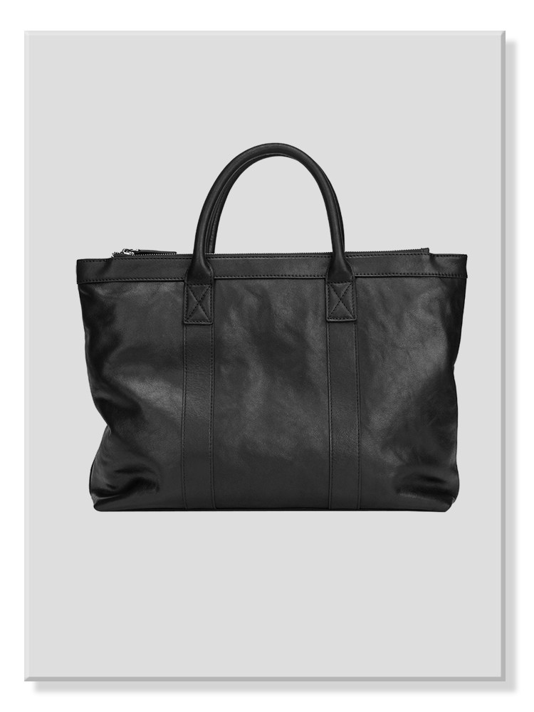 2022 New handbag male leather travel men business briefcase capacity leisure cowskin single shoulder bag